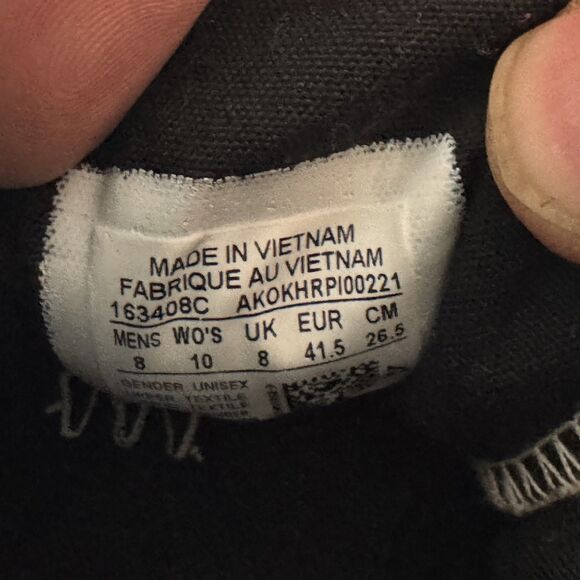 Converse‎ Chuck Taylor All Star 70 Hi Zebra Womens 10 Shoes Sneakers 163408c NEW - Picture 8 of 8